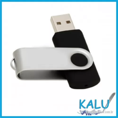 Pen Drive personalizado - Pen Drive Giratório