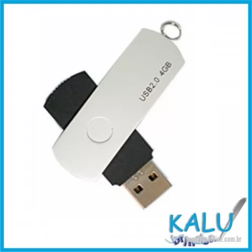 Pen Drive personalizado - Pen Drive Giratório