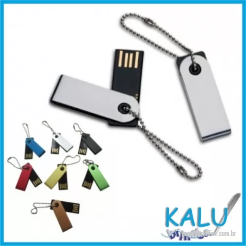 Pen Drive personalizado - Pen Drive Giratório