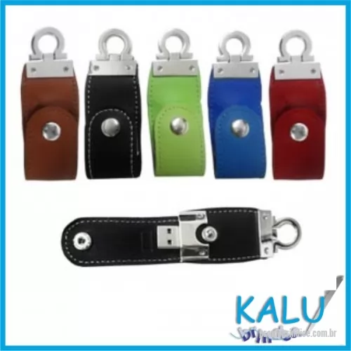 Pen Drive personalizado - PEN DRIVE COURO