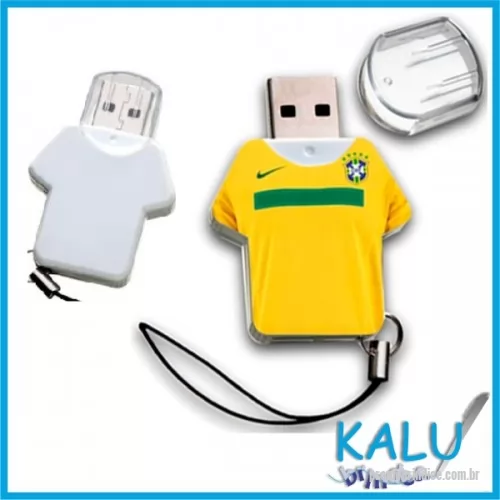 Pen Drive personalizado - PEN DRIVE PLÁSTICO CAMISA