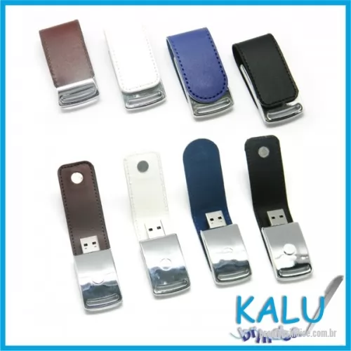 Pen Drive personalizado - PEN DRIVE COURO