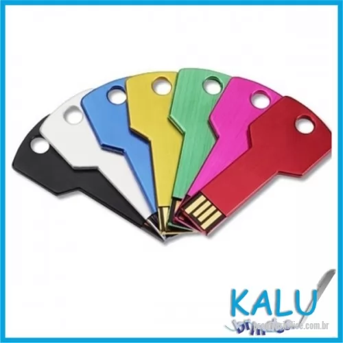 Pen Drive personalizado - PEN DRIVE CHAVE COLOR