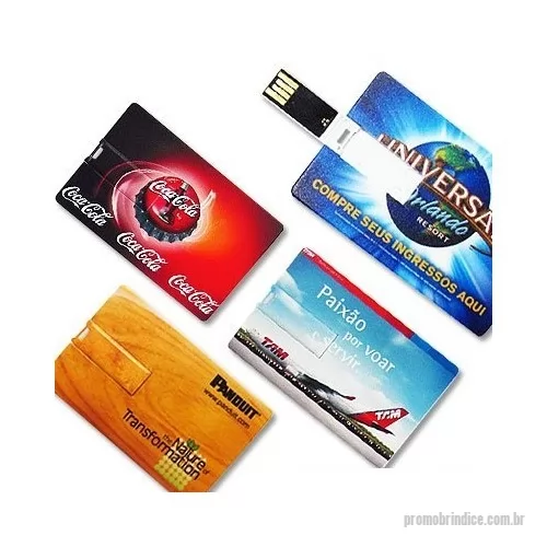 Pen Drive personalizado - Pen drive Cartão - Pen card - material de plástico com gravação digital com memória de 4gb de capacidade. 