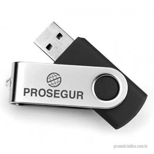 Pen Drive personalizado - Pen drive Giratório Personalizado