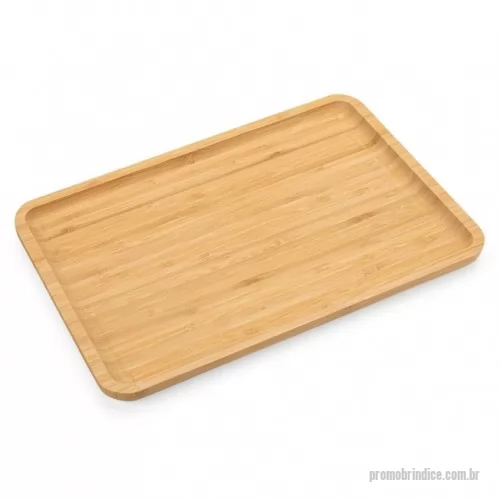Petisqueira personalizada - Petisqueira de Bambu 36 x 24