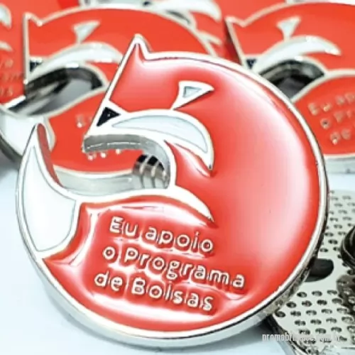 Pin Ecológico personalizado - Pin personalizado em metal, com alta qualidade de personalização
