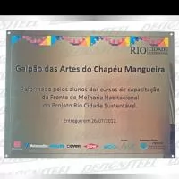 Placa de sinalização