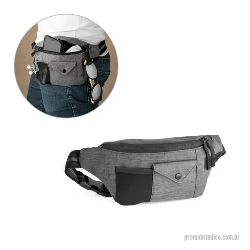 Pochete personalizado - Bolsa de cintura em 300D de alta densidade