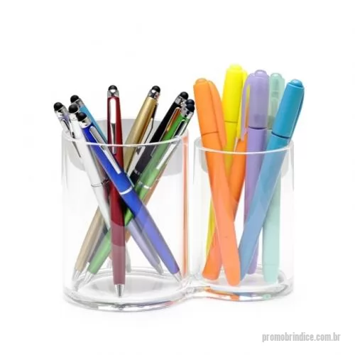 Porta abaixador de língua personalizada - Porta Caneta Personalizado