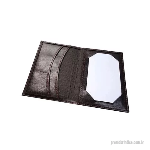 Porta cartão de visita de bolso personalizada - Porta cartão com 2 (duas) divisões internas e mini risque e rabisque. 