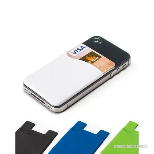 Porta cartão personalizada - Porta Cartões para Celular Personalizado, Preservando cartões de crédito e dinheiro de forma prática e segura, o Porta Cartões para Celular Personalizado é produzido em material resistente e durável, está disponível em diversas opções de cores e pode