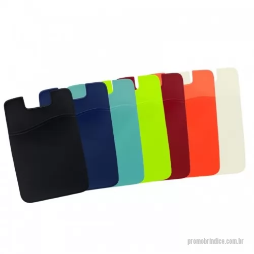 Porta cartão personalizada - Adesivo porta cartão para celular, basta remover o selo traseiro e colar a parte adesivada no celular. Material emborrachado leitoso. Cores Disponíveis:  AMARELO, AZUL, BRANCO, LARANJA, PRETO, VERDE ÁGUA, VERMELHO