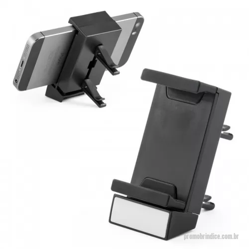 Porta celular personalizada - Porta celular para carro em ABS. 40 x 78 x 25 mm