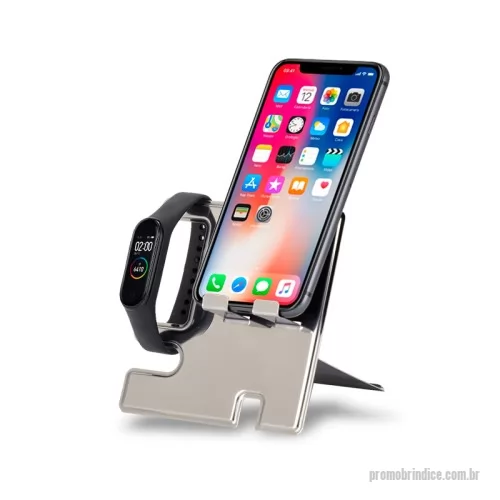 Porta celular personalizada - Porta Celular e Relógio de Metal Personalizado