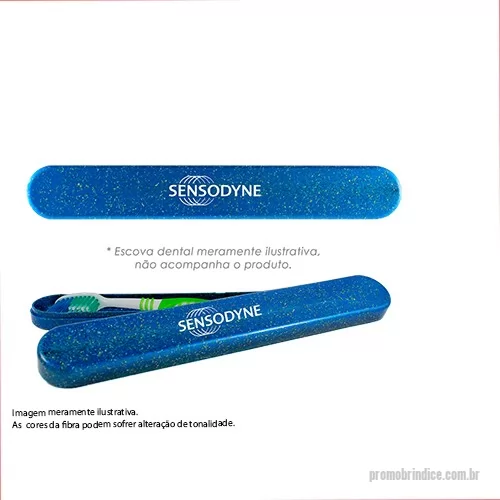 Porta escova ecológico personalizada - Porta Escova  Dental Green Colors feito com 50% de fibra de madeira, sustentabilidade sem perder resistente. Agora disponível em 6 cores especiais que utilizam pigmentos orgânicos na fabricação.