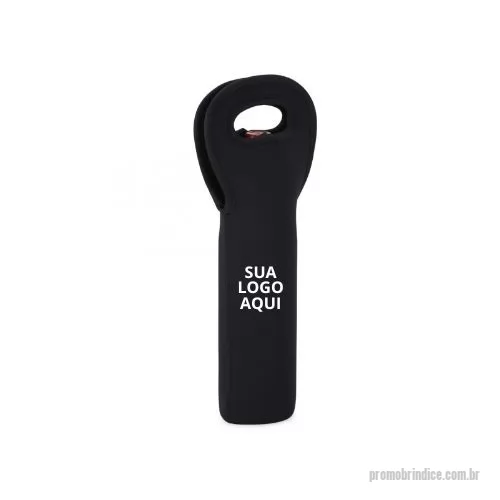 Porta garrafa personalizada - Porta Garrafa de Vinho Personalizada - Elegância e Praticidade  Apresente sua marca com sofisticação com nosso Porta Garrafa de Vinho Personalizada. Fabricado em materiais de alta qualidade, oferece proteção e elegância ao transportar suas garrafas de vinho. Personalize com o logo da sua empresa e destaque-se em eventos e campanhas promocionais. Ideal para presentear clientes e colaboradores, é um brinde exclusivo que alia funcionalidade e charme. Perfeito para diversas ocasiões, desde jantares corporativos até encontros casuais. Promova sua marca com estilo!
