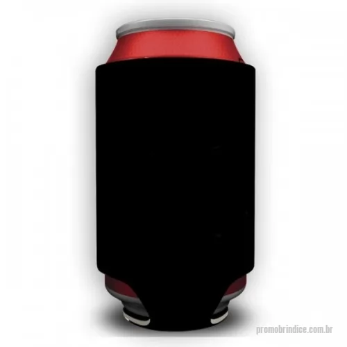 Porta lata de neoprene personalizada - Porta lata de Neoprene. Dimensões: 10 cm x 13,5 cm. Peso: 0,025 kg. Gravação sublimação colorida