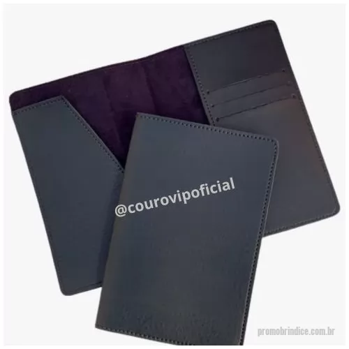 Porta passaporte personalizada - PORTA PASSAPORTE EM COURO PERSONALIZADO PP285