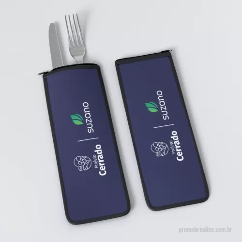 Porta talher personalizada - Porta Talher com Zíper Personalizado, possui fechamento em zíper para melhor segurança e higiene nos transportes dos talheres. Bem leve e prático, é ideal para levar junto com seu marmiteiro ou lancheira.
