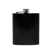 O Porta Whisky 7oz Personalizado é um acessório elegante e sofisticado, ideal para presentear clientes, colaboradores, amigos e familiares em ocasiões especiais. Fabricado em aço inoxidável com acabamento brilhante, combina resistência, durabilidade e um design clássico que nunca sai de moda.  Compacto e fácil de transportar, possui capacidade para 7oz (aproximadamente 210ml), sendo perfeito para levar sua bebida favorita com praticidade em viagens, pescarias, churrascos, eventos e momentos de lazer.  A personalização pode ser realizada por gravação a laser, proporcionando um acabamento permanente, refinado e de alta durabilidade, ideal para logotipos, nomes, monogramas e frases.  Características Capacidade: 7oz (aprox. 210ml) Material: Aço inoxidável Acabamento brilhante Personalização em gravação a laser Design compacto e elegante Medidas Altura: 12,4 cm Largura: 9,3 cm Espessura: 2,3 cm Informações Importantes O prazo de produção começa a contar somente após a aprovação do layout en