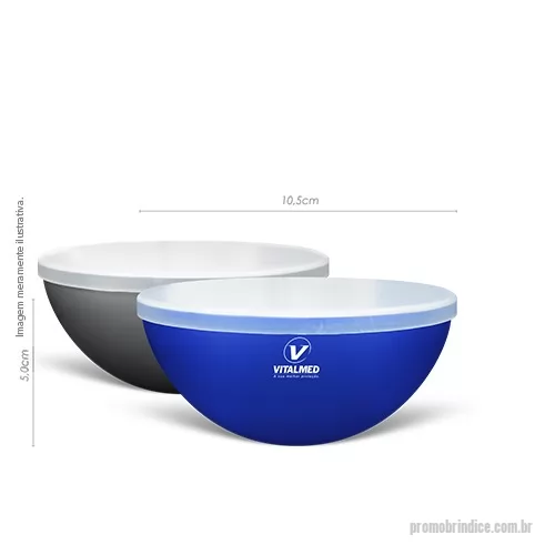 Pote personalizado - Mini Bowl 240ml com tampa feito em Plástico Premium (PP),  atóxico, resistente, acabamento impecável, pode ser levado ao microondas e máquina de lavar louça.