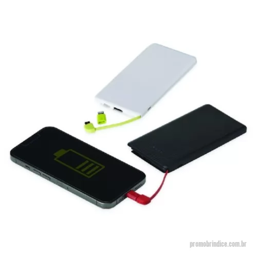 Power bank personalizado - Carregador Portátil Power Bank 5000mAh Personalizado