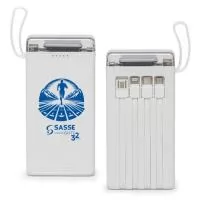 Power Bank 10.000mAh com Lanterna e Multissaídas