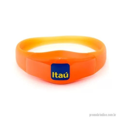 Pulseira emborrachada personalizada - Pulseiras de Silicone Personalizadas, Material Silicone + ABS, Cor da Pulseira Preto, Branco, Azul, Vermelho, Verde, Amarelo, Laranja, Ciano, Rosa ou Roxo, Cor do LED Branco, Azul, Vermelho, Verde, Amarelo, Laranja, Ciano, Rosa ou Roxo, Medidas 23,0 