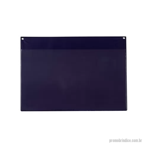 Quadro fiscal personalizado - Quadro Fiscal Grande em PVC Azul com Ilhós - PVC 0,18 - Cristal 0,20 