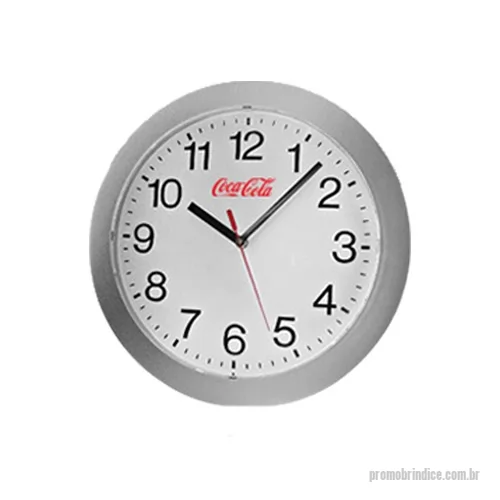 Relógio de parede personalizado - Relógio de Parede Modelo Constellation Redondo- medindo 37 cm. de diâmetro- mecanismo quartz ( 1 pilha AA não acompanha ) moldura em poliestireno de alto impacto disponível nas cores preto- prata e dourado- mostrador branco com 12 números arábicos + traços de segundos em preto- 3 ponteiros- lente em poliestireno cristal abaulada e embalado em caixa de papelão individual.