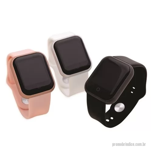 Relógio de pulso personalizado - Relógio Smartwatch D20 com display de 1.3 polegadas e resolução de 240x240, operante nos modos esporte, saúde e tecnologia. O relógio inteligente D20 irá auxiliar no monitoramento da sua saúde durante o dia a dia, através do seu sensor led ele realiza leituras da sua frequência cardíaca, pressão arterial, oxigenação sanguínea e através do app, irá monitorar a qualidade das suas horas de sono. Além da função pedômetro que realiza o cálculo de passos, quilometragem percorrida e calorias perdidas durante o processo, no modo esporte o relógio monitora o tempo das atividades e exibe as calorias perdidas em práticas como: corrida, abdominal e corda. No modo tecnologia, o relógio permite alterar o tema entre dois modelos pré-definidos. Acompanha pulseira de TPU, slot USB acoplado no próprio relógio para carregamento.