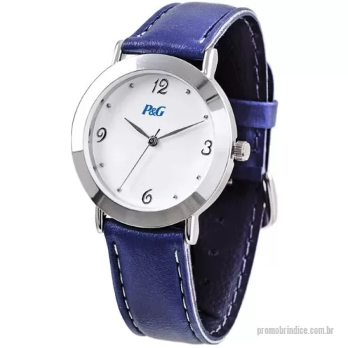 Relógio de pulso personalizado - Relógio de pulso analógico com mecanismo Seiko PC21, mostrador personalizado , pulseira de couro ecológico, bateria de alta durabilidade. Acompanha estojo individual e certificado de garanta de 1 ano.