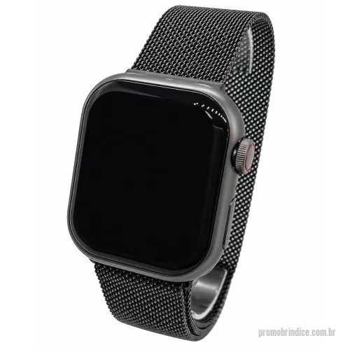 Relógio de pulso personalizado - Smartwatch, Relógio Inteligente para Homens e Mulheres, Tela Touch, Modos Esportivos, Chamadas Bluetooth, Assistente de Voz, Compatível com iOS/Android, gravação a laser