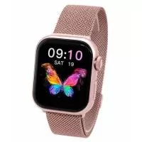 Smartwatch, Relógio Inteligente para Homens e Mulheres, Tela Touch, Modos Esportivos, Chamadas Bluetooth, Assistente de Voz, Compatível com iOS/Android, gravação a laser