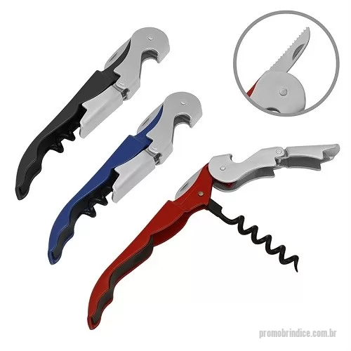 Saca rolha personalizada - Saca Rolhas Metal