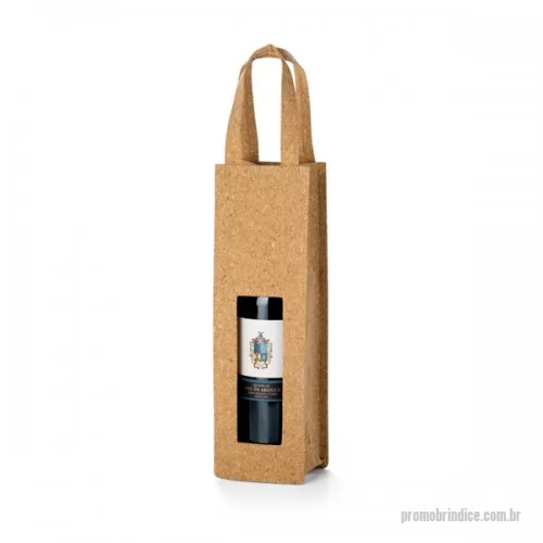 Saco para garrafas personalizado - Sacola Personalizada para 1 Garrafa de Vinho