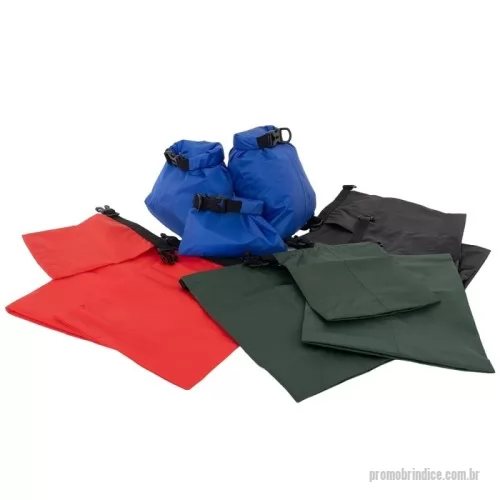 Saco personalizado - Kit Saco Impermeável Personalizado