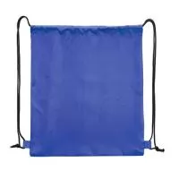 Mochila saco multifuncional em poliéster impermeável com cordões de nylon que servem tanto para fechamento quanto como alças de costas.  Altura: 40,8 cm Largura: 34 cm Medidas aproximadas para gravação: (CxL): 35 cm x 30 cm