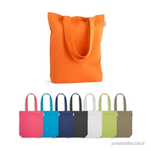 Sacola de Algodão personalizada -  Sacola em algodão, algodão reciclado e poliéster reciclado (220 g/m²)