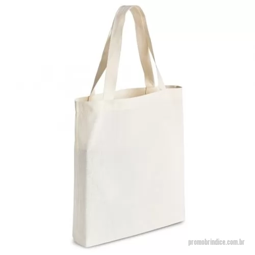 Sacola de Algodão personalizada - Sacola de algodão com alças costuradas na parte interna.  Medidas aproximadas para gravação (CxL):  38 cm x 38 cm  Tamanho total aproximado  (CxL):  42 cm x 43 cm x 10 cm  Peso aproximado (g):  96