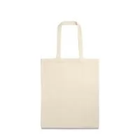 Sacola 100% algodão (120 g/m²), com alças de 40 cm.