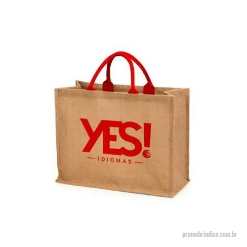Sacola de Juta personalizada - Bolsa Ecológica em Juta Personalizada. Fabricamos em várias cores, medidas, modelos, materiais e personalizações. Desde 1991 no seguimento de Bolsas Personalizadas. Enviamos para todo o Brasil