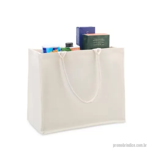 Sacola de Juta personalizada -  A nossa sacola ecológica possui alças costuradas na parte externa. Seu design e suas cores fortes e marcantes combinam com tudo.  Altura :  31 cm