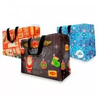 Sacola ideal para Eventos/Feiras, produzida em nylon 260 com gravação digital.  Ideal para eventos grandes. Disponível nas medias 40x36x11 ou 53x38x17.