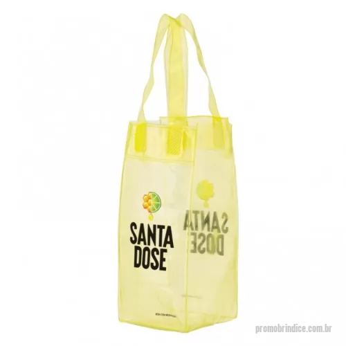 Sacola de plástico personalizada - SACOLA ICE BAG 10X25X10