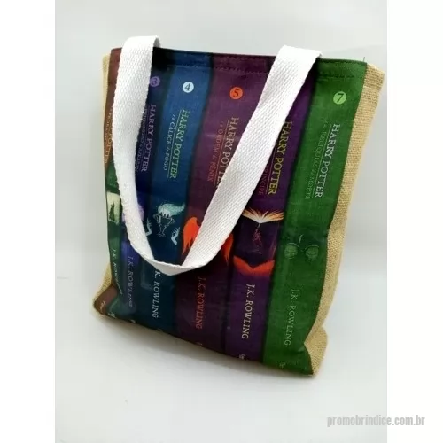 Sacola de tecido personalizada - Sacola Harry Potter