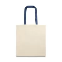 Sacola em 100% algodão (140 g/m²) com alças de 60 cm.