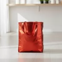 Descrição: Sacola em TNT com revestimento externo laminado e duas alças costuradas.  Altura :  45 cm  Largura :  40 cm  Profundidade :  9 cm