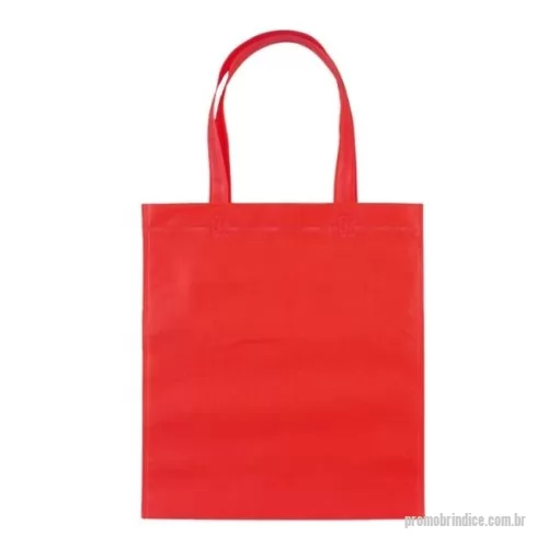Sacola de TNT personalizada - Sacola em TNT 80g/m² com dimensões de  35cm X 27cm. Costura termo selada.